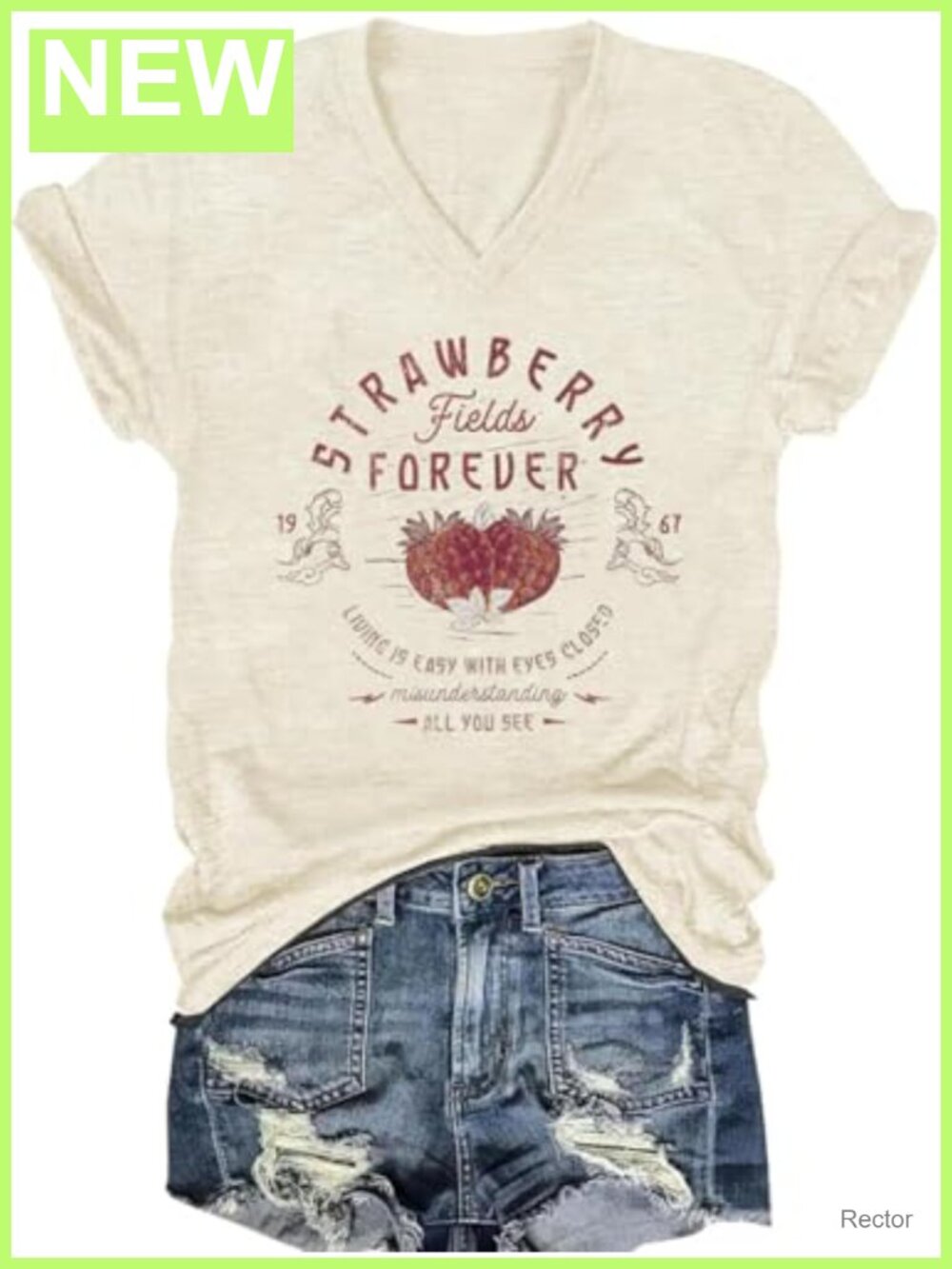 Womens V Neck Floral Graphic Tee Vintage Boho Short Sleeve Wildflowers Top
